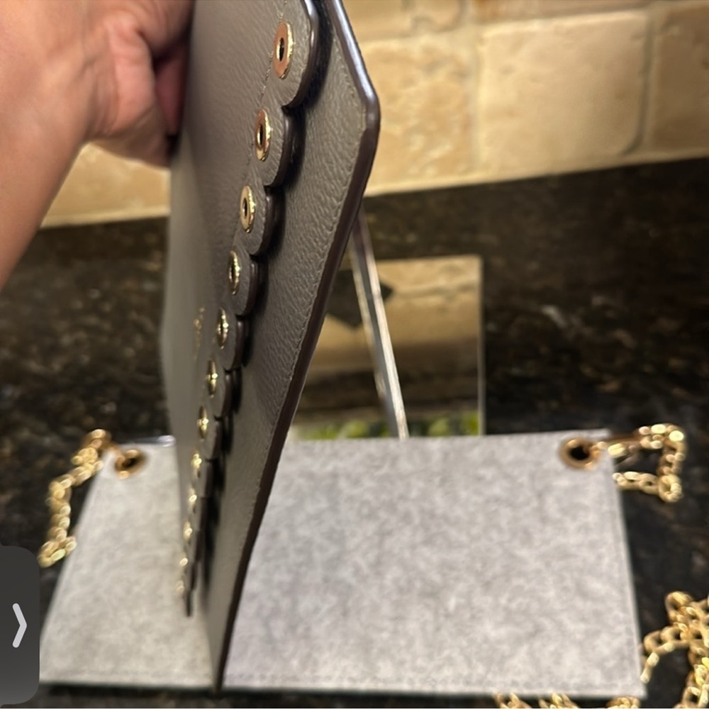 🔥Kate Spade NWOT Large Clutch, insert & chain included, shoulder bag/crossbody - Picture 6 of 11